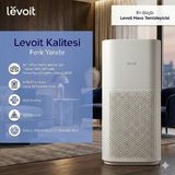 Levoit Akıllı Hava Temizleyici 147 M² Wi-Fi Hepa Karbon Filtre Pm2.5 Polen Koku Giderici Ev Ofis Duman Beyaz PM10 Alerjen