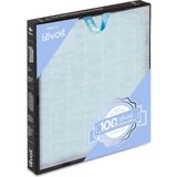 Levoit Levoıt Vital 100S Duman Sökücü Hava Temizleyici Değiştirme, 3'ü 1 Arada Hepa Yüksek Verimli Aktif Karbon Filtre, Vital 100S-RF-SR (LRF-V102-BUS), 1 Paket, Mavi