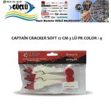 LEVREK TURNA SİLİKONU CAPTAIN CRACKER SOFT 12 CM 3’LÜ PK RENK : 4