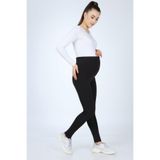 LEVVE Hamile Taytı, Esnek Bel Bölgesi, Uzun Boy, Siyah, L/XL Beden 0003