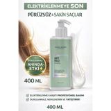 Lewel Mood Anti Frizz Durulanmayan Saç Kremi 400 ml | Elektriklenme Karşıtı Kabaran Saçlar Için