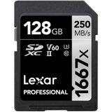 Lexar 128 gb Professional 1667x UHS-II SDXC Hafıza Kartı