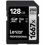 Lexar 128 GB SDXC Class10 UHS - II u3 - 250 MB/s 1667x Hafıza Kartı