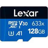 Lexar 128GB Lexar 633X Mıcrosdxc HIGH-PERFORMANCEC10 A1 V30 U3 Hafıza Kartı