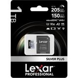 Lexar 1tb Yüksek Performanslı Silver Plus Microsdxc Uhs-I, Up To 205MB/S Okuma 150MB/S Yazma Hafıza Kartı - Beyaz