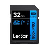 Lexar 32 GB 800X Pro 150MB/S SDHC Hafıza Kartı