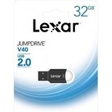 Lexar 32 Gb Jumpdrive V40 Ljdv40-32Gab Usb 2.0 Flash Drive