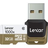 Lexar 32GB MicroSDHC Hafıza Kartı 1000X UHS-II Yüksek Hızda Okuma ve Yazma Hızı Class10 U3 (LSDMI32GCBEU1000R)