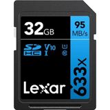 Lexar 32Gb Professinal 633X Sdhc Uhsı 95Mb S Okuma 20Mb S Yazma C10 V10 U1 Hafıza Kartı