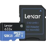 Lexar 633X Serisi 128 GB Micro Sd Hafıza Kartı Tüm Araç Kameraları Güvenlik Kameraları Ve Dronelerle Uyumludur