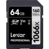 Lexar 64Gb 1066X Sd Uhsı V30 160Mb/S Hafiza Karti