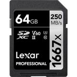 Lexar 64Gb 1667X Sd Uhsı V60 160Mb/S Hafiza Karti