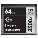 Lexar 64GB Professional 3500x CFast 2.0 Hafıza Kartı