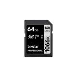 Lexar 64GB SDXC Hafıza Kartı UHS-I C10 V30 4K 160MB/s Yüksek Hızlı Performans