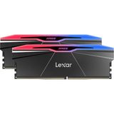 Lexar Ares RGB 32GB (2X16GB) 6400MHz CL30 DDR5 Gaming Ram Yüksek Performans İçin (LD5U16G64C30BR-RGD)