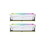 Lexar Ares Rgb Ddr4 Ram 16 GB Kit (8 GB x 2) 4000 Mhz, Dram 288 Pimli U-Dımm Masaüstü Belleği, Xmp 2.0 Yüksek Performanslı Ram, CL18-22-22-42, PC4-32000, Beyaz (LD4EU008G-R4000GDWA)