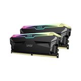 Lexar Ares Rgb Ddr4 Ram 16 GB Kit (8 GB x 2) 4000 Mhz, Dram 288 Pimli U-Dımm Masaüstü Belleği, Xmp 2.0 Yüksek Performanslı Ram, CL18-22-22-42, PC4-32000, Siyah (LD4EU008G-R4000GDLA)