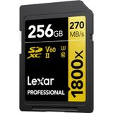 Lexar Gold Series 1800x 256 GB SDXC Class 10 UHS-II Hafıza Kartı