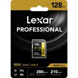 Lexar Gold Series 1800X Class 10 UHS-II U3 V60 128 GB Hafıza Kartı