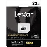 Lexar High Endurance 32Gb Micro Sd 100Mb V10 Hafıza Kartı