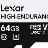 Lexar High Endurance 64Gb Micro Sd 100Mb V30 4K Hafıza Kartı