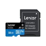 Lexar High Performance 633X 32 GB Micro SDHC Class 10 UHS-I Hafıza Kartı + Adaptör