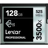 Lexar LC128CRBEU3500 Professional 3500x (525MB/s) Pro CFast "CompactFlash" hafıza kartı, 128 GB