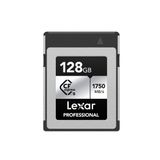 Lexar LCXEXSL128G-RNENG 128 GB CF-EXP Professional Cfexpress Type B Card Silver Serie Up to 1750 MB/S Read 130 Bellek Kartı