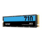 Lexar LNM710X001T-RNNNG NM710X 1 TB High Speed PCIe GEN 4X4 M.2 NVMe Up to 5000 MB/s Read and 4500 MB/s Write SSD