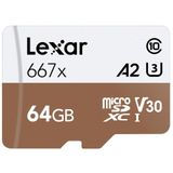 Lexar LSDMI64GB667A 667X 64 GB 100Mb/Sn MicroSDXC Hafıza Kartı