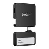 Lexar LSL400S001T-RNBNG 1 TB Professional Go External USB3.2 Gen2 1050 MB/S Okuma 1000 MB/S Yazma Harici SSD
