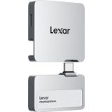 Lexar LSL400S002T-RNBNG 2 TB Professional Go External USB3.2 Gen2 1050 MB/S Okuma 1000 MB/S Yazma Harici SSD