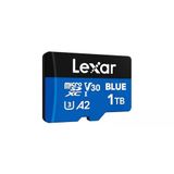 Lexar Mavi Mikro Sd Kart 1 Tb, 160 Mb/s'ye Kadar Okuma, Microsdxc Uhs-I Kart, Sınıf 10, U3, V30, A2, Full Hd ve 4K Video, Akıllı Telefonlar/tabletler/aksiyon Kameraları Için Yüksek Hızlı Hafıza Kartı