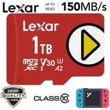 Lexar Play Lmsplay001t-Bnn Uhs-I U3 A2 V30 1 Tb Micro Sd Kart