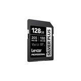Lexar Professional 128GB 205 Mb/s Silver Plus Sd Hafıza Kartı - 409-Mavi