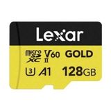 Lexar Professional 128GB Gold Micro SD Hafıza Kartı 280 Mb/s UHS-II V60 A1 Sertifikalı