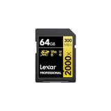 Lexar Professional 2000X Sd Kart 64 Gb, Okuyucusuz Sdxc Uhs-Iı Hafıza Kartı, 300 Mb/s'ye Kadar Okuma, Dslr Için Class 10, U3, V90 Hafıza Kartı, Sinema Kalitesinde Video Kameralar (LSD2000064G-BNNAG)