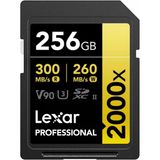 Lexar Professional 2000X Sdhc Sdxc Uhs Iı Kartlar, Siyah Ve Sarı, 256 Gb - Outlet Ürün