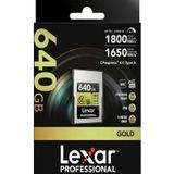 Lexar Professional Gold CFexpress 4.0 Type-A 640 GB Hafıza Kartı