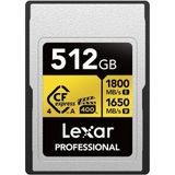 Lexar Professional Gold LCAEXG4512G-RNENG CFexpress 4.0 Type-A 512 GB Hafıza Kartı
