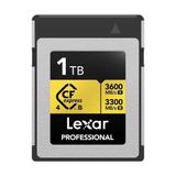Lexar Professional Gold LCXEXP4001T-RNENG CFexpress 4.0 Type-B 1 TB Hafıza Kartı