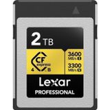 Lexar Professional Gold LCXEXP4002T-RNENG CFexpress 4.0 Type-B 2 TB Hafıza Kartı