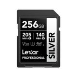 Lexar Silver 256 Gb U3 V30 4K SD Hafıza Kartı 205 mb/s