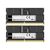 Lexar Sodımm 32 GB Kit (2X16 Gb) Ddr5 Ram 5600 Mhz, 262-PIN Sodımm Dizüstü Bilgisayar Ram, Dizüstü Bilgisayar Belleği Için Yüksek Performanslı Oyun Dram So-Dımm Intel Nuc Mini Pc, 1,1 V, CL46-45-45-90