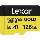 Lexar UHS-II V60 U3 Gold Serisi 128 GB 280 MB/s microSD Hafıza Kartı
