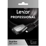 Lexar Usb-C Dual-Slot Kart Okuyucu SD Micro Sd USB 3.2 Gen1 SD 312 MB/sn Okuma Hızı ile Yüksek Performans
