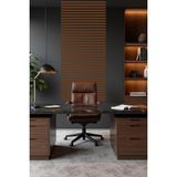 Lexi Iskandinav Duvar Çıtası (5 Adet) (8 Renk 10 Ölçü) Boyanabilir Çocuk Odası Dekorasyonu Duvar Paneli - 5 x 100 Cm - Ceviz