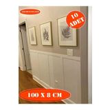 lexi Lx Iskandinav Duvar Çıtası 100cm X 8 Cm (10 ADET) Çocuk Odası Duvar Dekorasyonu , Duvar Çıtası