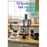 Lexical Mutfak Robotu Çok Fonksiyonlu 13’ü 1 Arada Profesyonel - Mutfak Şefi Serisi