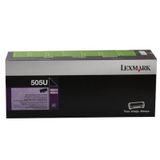 Lexmark 505U-MS510/610 Orijinal Siyah Toner Lexmark MS510dn